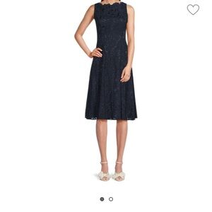 Elegant Navy Lace Dress ELIZA J
Lace Dress